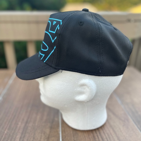 Superman Snapback baseball hat cap black blue - Picture 2 of 5